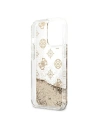 Kup Etui Guess GUHCP13LLGPEGO Apple iPhone 13 Pro arany/hardcase Peony Liquid Glitter - GUE1359GLD - {ean13} - Sklep Home Screen