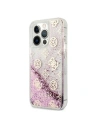 Kup Etui Guess GUHCP13LLGPEPI Apple iPhone 13 Pro różowy/pink hardcase Peony Liquid Glitter - GUE1360PNK - {ean13} - Sklep Home Screen