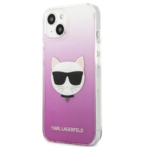 Kup Etui Karl Lagerfeld KLHCP13MCTRP Apple iPhone 13 hardcase różowy/pink Choupette Head - KLD714PNK - {ean13} - Sklep Home Screen