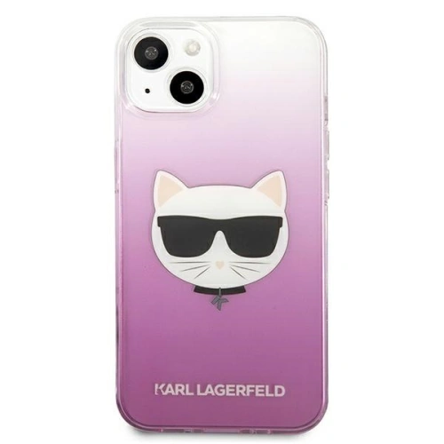 Kup Etui Karl Lagerfeld KLHCP13MCTRP Apple iPhone 13 hardcase różowy/pink Choupette Head - KLD714PNK - {ean13} - Sklep Home Screen