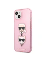 Kup Etui Karl Lagerfeld KLHCP13MKCTUGLP Apple iPhone 13 różowy/pink hardcase Glitter Karl`s & Choupette - KLD716PNK - {ean13} - Sklep Home Screen
