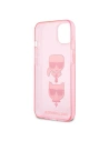 Kup Etui Karl Lagerfeld KLHCP13MKCTUGLP Apple iPhone 13 różowy/pink hardcase Glitter Karl`s & Choupette - KLD716PNK - {ean13} - Sklep Home Screen