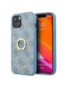 Etui Guess GUHCP13M4GMRBL Apple iPhone 13 albastru/blue hardcase 4G cu suport pentru deget