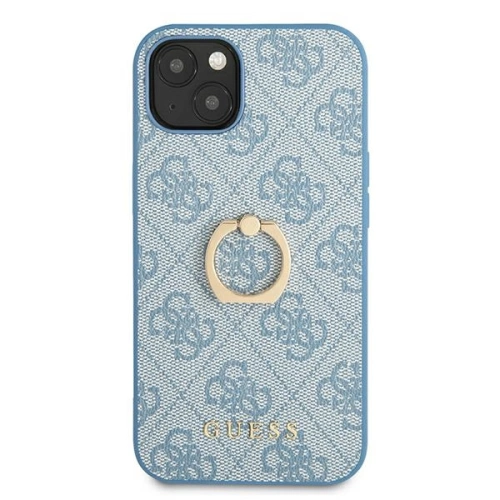 Kup Etui Guess GUHCP13M4GMRBL Apple iPhone 13 albastru/blue hardcase 4G cu suport pentru deget - GUE1363BLU - {ean13} - Sklep Home Screen