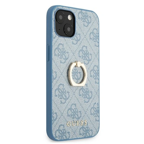 Kup Etui Guess GUHCP13M4GMRBL Apple iPhone 13 albastru/blue hardcase 4G cu suport pentru deget - GUE1363BLU - {ean13} - Sklep Home Screen