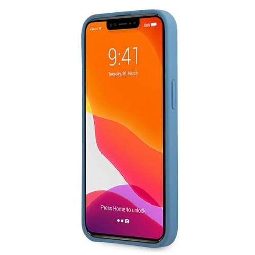 Kup Etui Guess GUHCP13M4GMRBL Apple iPhone 13 albastru/blue hardcase 4G cu suport pentru deget - GUE1363BLU - {ean13} - Sklep Home Screen