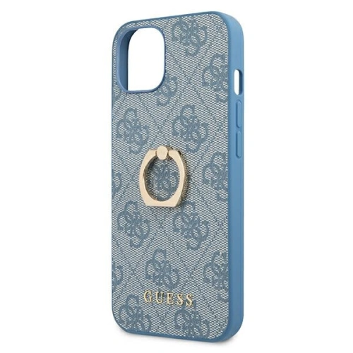Kup Etui Guess GUHCP13M4GMRBL Apple iPhone 13 albastru/blue hardcase 4G cu suport pentru deget - GUE1363BLU - {ean13} - Sklep Home Screen