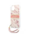 Kup Case Guess GUHCP13MKMABPI Apple iPhone 13 rosa/pink Hartschale Marble Strap Collection - GUE1368PNK - {ean13} - Sklep Home Screen