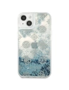 Kup Etui Guess GUHCP13MLGPEBL Apple iPhone 13 albastru/blue hardcase Peony Liquid Glitter - GUE1369BLU - {ean13} - Sklep Home Screen