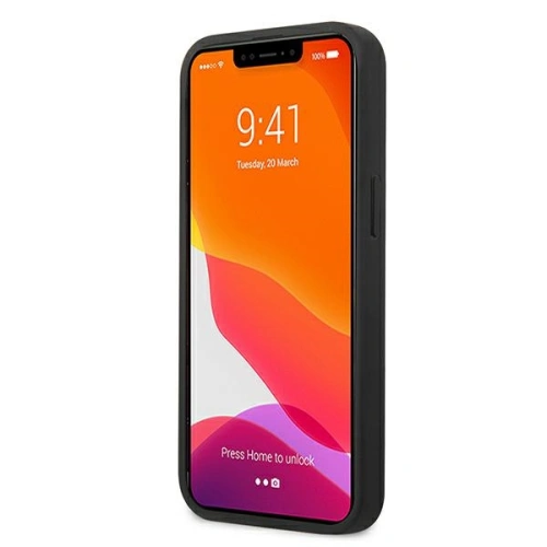 Kup Case Karl Lagerfeld KLHCP13MPKMK Apple iPhone 13 schwarz/black hardcase Leder Ikonik Karls Kopf Metall - KLD722BLK - {ean13} - Sklep Home Screen