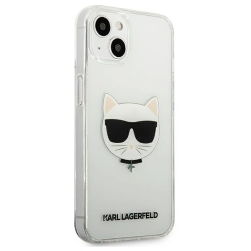 Buy Karl Lagerfeld KLHCP13SCTR Apple iPhone 13 mini hardcase transparent Choupette Head - KLD724CL - {ean13} - Home Screen Store Europe