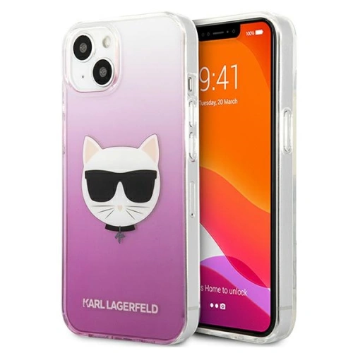 Kup Etui Karl Lagerfeld KLHCP13SCTRP Apple iPhone 13 mini hardcase růžový/pink Choupette Head - KLD725PNK - {ean13} - Sklep Home Screen