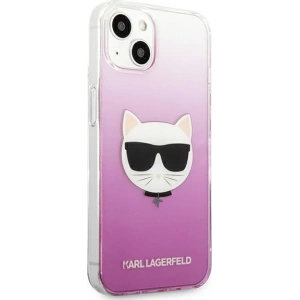 Kup Case Karl Lagerfeld KLHCP13SCTRP Apple iPhone 13 mini Hardcase rosa/pink Choupette Head - KLD725PNK - {ean13} - Sklep Home Screen