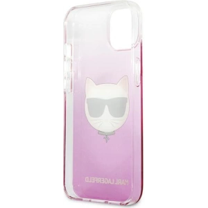 Kup Case Karl Lagerfeld KLHCP13SCTRP Apple iPhone 13 mini Hardcase rosa/pink Choupette Head - KLD725PNK - {ean13} - Sklep Home Screen