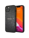 Case Guess GUHCP13MPCRBBK Apple iPhone 13 schwarz/black Croco Strap Collection