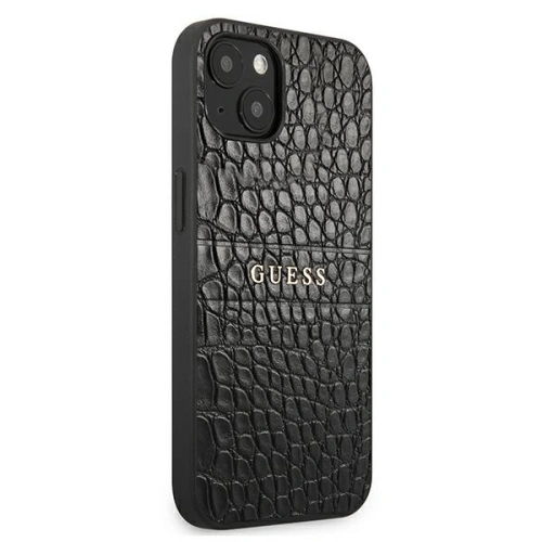 Kup Etui Guess GUHCP13MPCRBBK Apple iPhone 13 černý/black Croco Strap Collection - GUE1372BLK - {ean13} - Sklep Home Screen