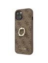 Kup Etui Guess GUHCP13S4GMRBR Apple iPhone 13 mini brązowy/brown hardcase 4G with ring stand - GUE1375BR - {ean13} - Sklep Home Screen