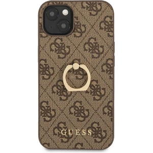 Kup Case Guess GUHCP13S4GMRBR Apple iPhone 13 mini braun/brown hardcase 4G mit Ringständer - GUE1375BR - {ean13} - Sklep Home Screen