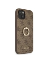 Kup Etui Guess GUHCP13S4GMRBR Apple iPhone 13 mini brązowy/brown hardcase 4G with ring stand - GUE1375BR - {ean13} - Sklep Home Screen