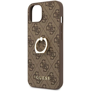 Kup Case Guess GUHCP13S4GMRBR Apple iPhone 13 mini braun/brown hardcase 4G mit Ringständer - GUE1375BR - {ean13} - Sklep Home Screen