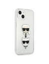 Kup Etui Karl Lagerfeld KLHCP13SKCTUGLS Apple iPhone 13 mini srebrny/silver hardcase Glitter Karl`s & Choupette - KLD728SLV - {ean13} - Sklep Home Screen