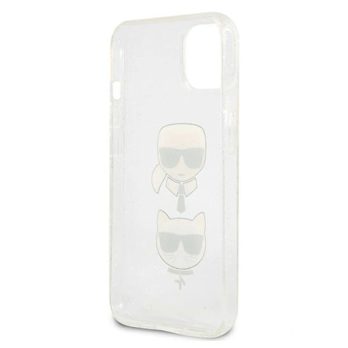 Kup Etui Karl Lagerfeld KLHCP13SKCTUGLS Apple iPhone 13 mini srebrny/silver hardcase Glitter Karl`s & Choupette - KLD728SLV - {ean13} - Sklep Home Screen
