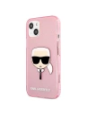 Kup Etui Karl Lagerfeld KLHCP13SKHTUGLP Apple iPhone 13 mini różowy/pink hardcase Glitter Karl`s Head - KLD729PNK - {ean13} - Sklep Home Screen
