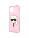 Kup Etui Karl Lagerfeld KLHCP13SKHTUGLP Apple iPhone 13 mini roz/roz hardcase Glitter Karl`s Head - KLD729PNK - {ean13} - Sklep Home Screen