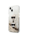 Kup Etui Karl Lagerfeld KLHCP13SKICGLD Apple iPhone 13 mini arany/hardcase Liquid Glitter Karl&Choupette Head - KLD730GLD - {ean13} - Sklep Home Screen