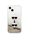 Kup Etui Karl Lagerfeld KLHCP13SKICGLD Apple iPhone 13 mini arany/hardcase Liquid Glitter Karl&Choupette Head - KLD730GLD - {ean13} - Sklep Home Screen