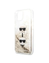 Kup Etui Karl Lagerfeld KLHCP13SKICGLD Apple iPhone 13 mini arany/hardcase Liquid Glitter Karl&Choupette Head - KLD730GLD - {ean13} - Sklep Home Screen