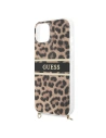 Buy Guess GUHCP13SKBCLE Apple iPhone 13 mini Leopard hardcase Gold Strap - GUE1378 - {ean13} - Home Screen Store Europe