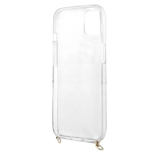 Kup Case Guess GUHCP13SKBCLE Apple iPhone 13 mini Leopard Hardcase Gold Strap - GUE1378 - {ean13} - Sklep Home Screen
