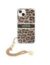 Kup Etui Guess GUHCP13SKBSLEO Apple iPhone 13 mini Leopard hardcase Lant de Aur - GUE1379 - {ean13} - Sklep Home Screen