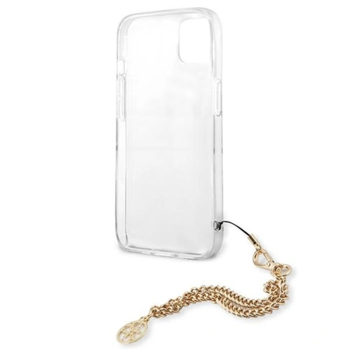 Kup Etui Guess GUHCP13SKBSLEO Apple iPhone 13 mini Leopard hardcase Lant de Aur - GUE1379 - {ean13} - Sklep Home Screen