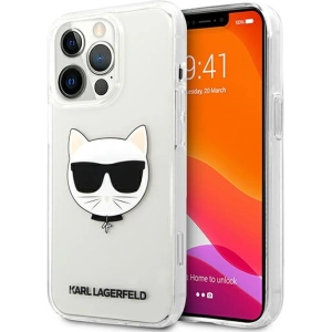 Case Karl Lagerfeld KLHCP13XCTR Apple iPhone 13 Pro Max Hardcase transparent Choupette Kopf