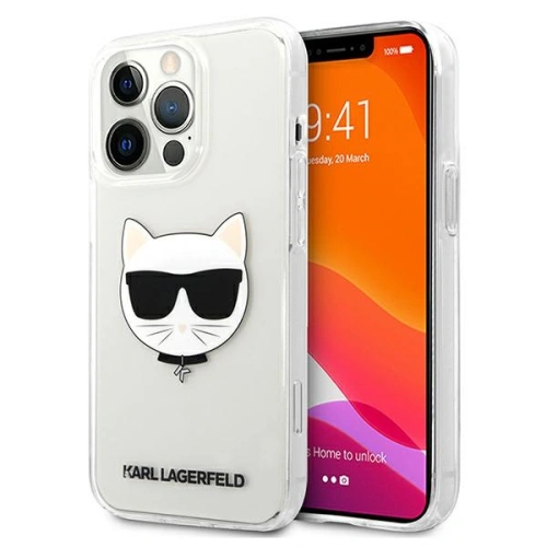 Kup Etui Karl Lagerfeld KLHCP13XCTR Apple iPhone 13 Pro Max hardcase transparent Choupette Head - KLD735CL - {ean13} - Sklep Home Screen