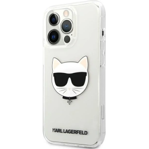 Case Karl Lagerfeld KLHCP13XCTR Apple iPhone 13 Pro Max Hardcase transparent Choupette Kopf