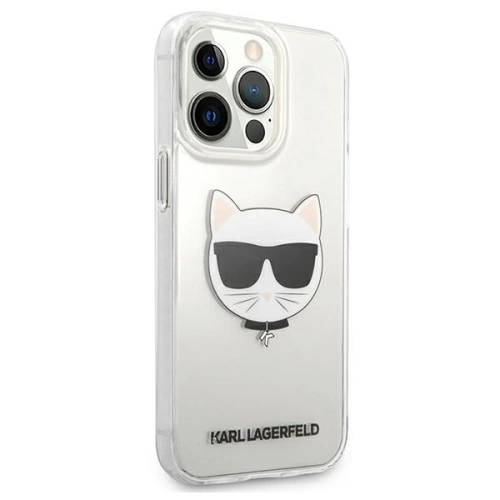 Buy Karl Lagerfeld KLHCP13XCTR Apple iPhone 13 Pro Max hardcase transparent Choupette Head - KLD735CL - {ean13} - Home Screen Store Europe
