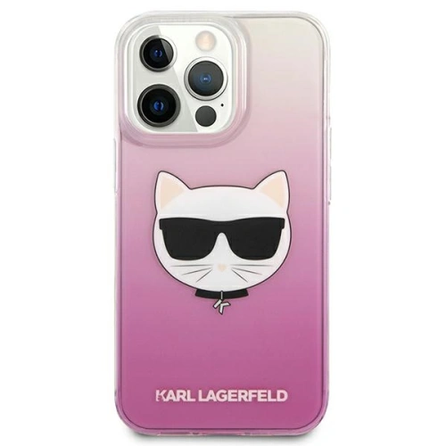 Buy Karl Lagerfeld KLHCP13XCTRP Apple iPhone 13 Pro Max hardcase pink Choupette Head - KLD736PNK - {ean13} - Home Screen Store Europe