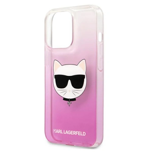 Kup Etui Karl Lagerfeld KLHCP13XCTRP Apple iPhone 13 Pro Max hardcase różowy/pink Choupette Head - KLD736PNK - {ean13} - Sklep Home Screen