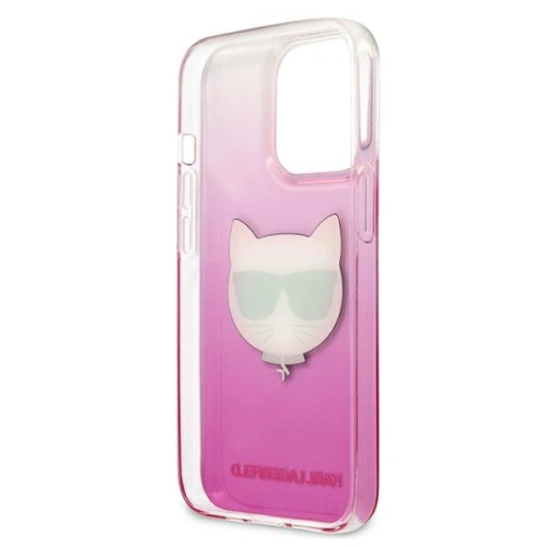 Kup Etui Karl Lagerfeld KLHCP13XCTRP Apple iPhone 13 Pro Max hardcase różowy/pink Choupette Head - KLD736PNK - {ean13} - Sklep Home Screen