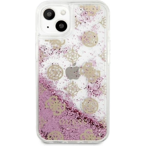 Kup Case Guess GUHCP13SLGPEPI Apple iPhone 13 mini rosa/pink Hardcase Peony Liquid Glitter - GUE1382PNK - {ean13} - Sklep Home Screen