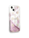 Buy Guess GUHCP13SLGPEPI Apple iPhone 13 mini pink hardcase Peony Liquid Glitter - GUE1382PNK - {ean13} - Home Screen Store Europe