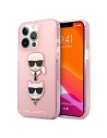 Etui Karl Lagerfeld KLHCP13XKCTUGLP Apple iPhone 13 Pro Max roz/pink hardcase Glitter Karl`s & Choupette