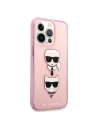 Kup Etui Karl Lagerfeld KLHCP13XKCTUGLP Apple iPhone 13 Pro Max różowy/pink hardcase Glitter Karl`s & Choupette - KLD738PNK - {ean13} - Sklep Home Screen