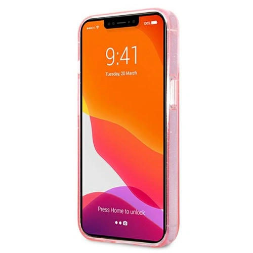Kup Etui Karl Lagerfeld KLHCP13XKCTUGLP Apple iPhone 13 Pro Max roz/pink hardcase Glitter Karl`s & Choupette - KLD738PNK - {ean13} - Sklep Home Screen
