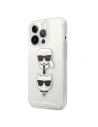 Kup Etui Karl Lagerfeld KLHCP13XKCTUGLS Apple iPhone 13 Pro Max srebrny/silver hardcase Glitter Karl`s & Choupette - KLD739SLV - {ean13} - Sklep Home Screen