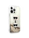 Kup Etui Karl Lagerfeld KLHCP13XKICGLD Apple iPhone 13 Pro Max arany/hardcase Liquid Glitter Karl&Choupette Head - KLD741GLD - {ean13} - Sklep Home Screen