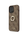 Buy Guess GUHCP13X4GMRBR Apple iPhone 13 Pro Max brown hardcase 4G with ring stand - GUE1386BR - {ean13} - Home Screen Store Europe